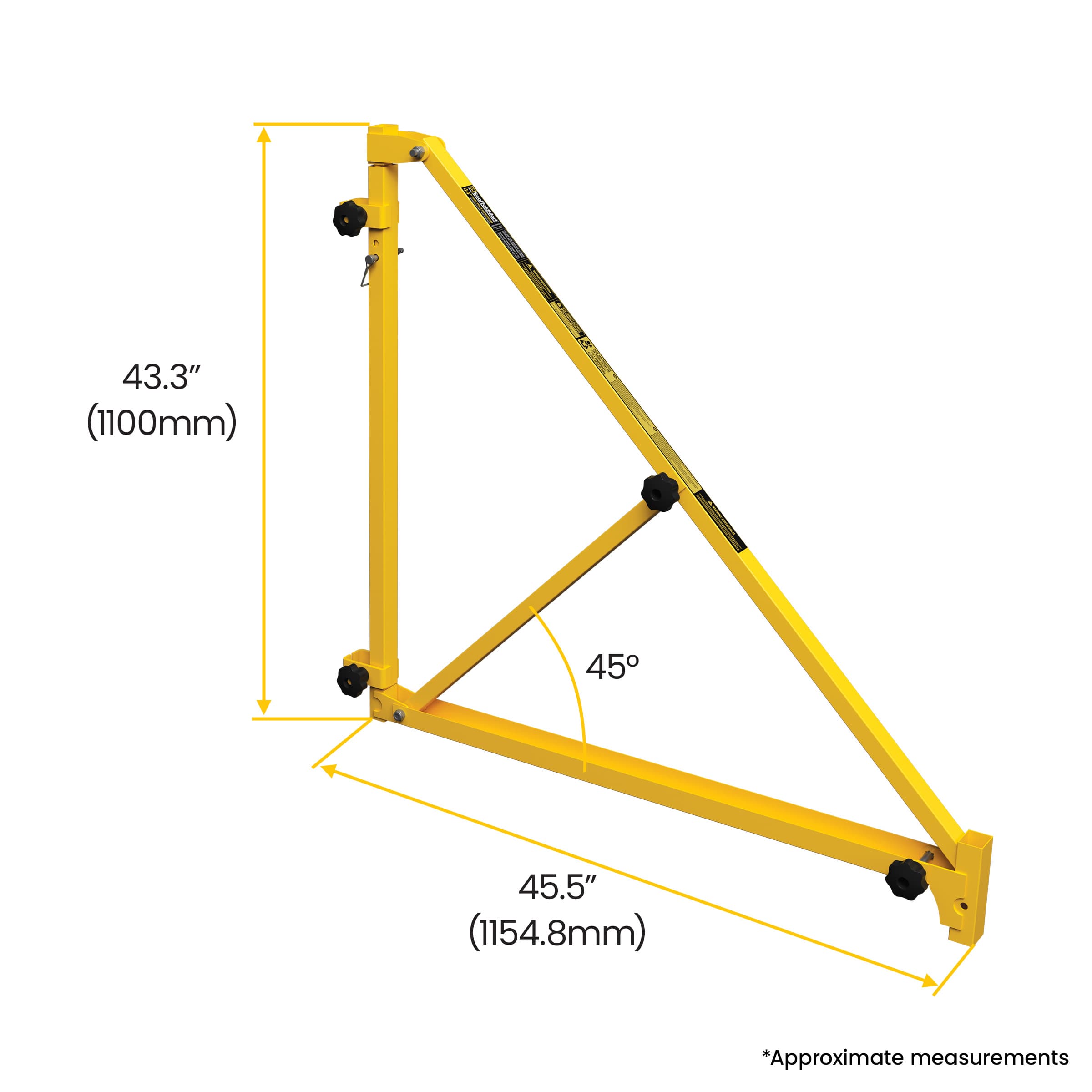 Three-Stack Outriggers – 44 in Outriggers for Multifunction Scaffolding - thumbnail 6
