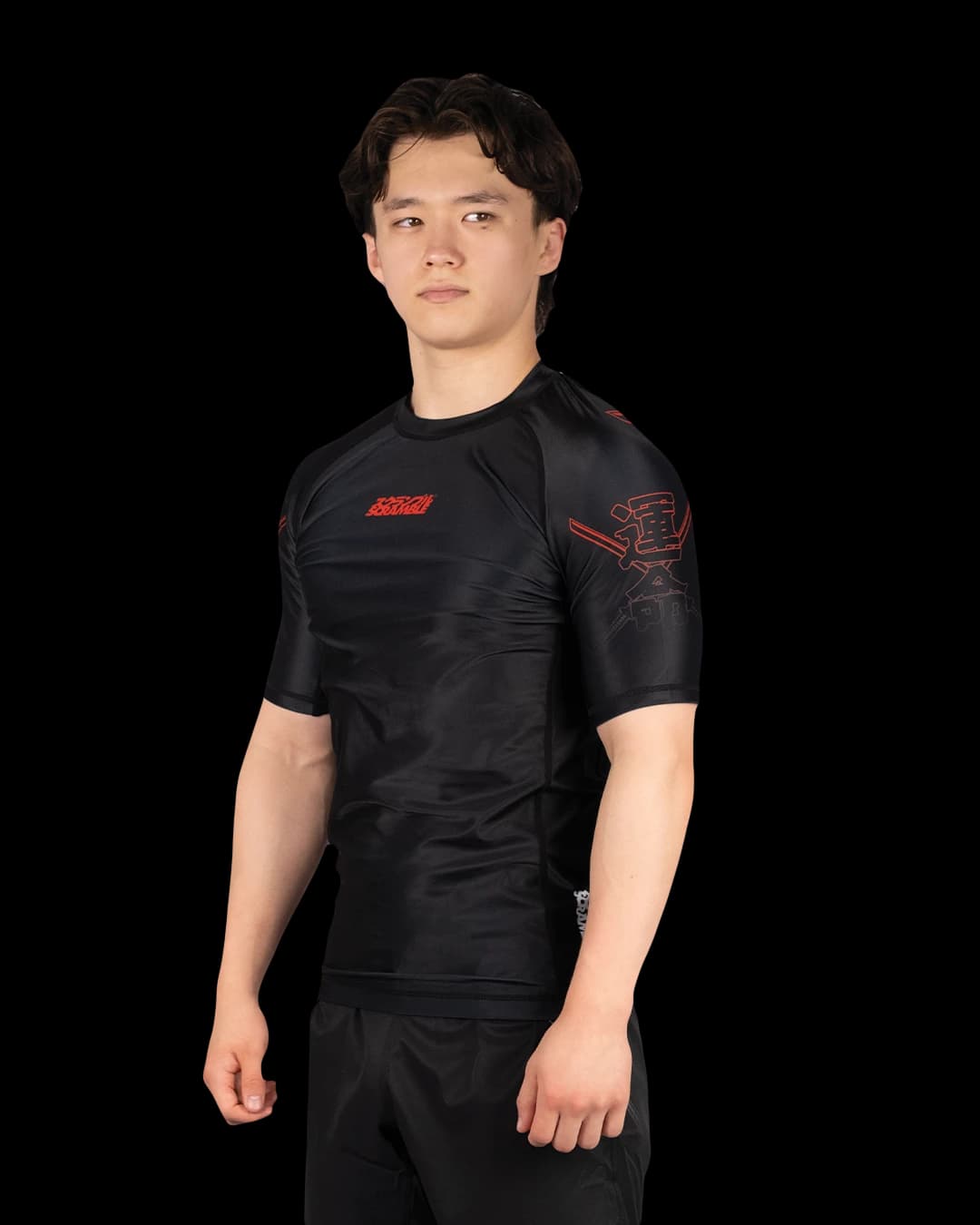 Fate Tanto Ranked Rashguard – Black - thumbnail 3