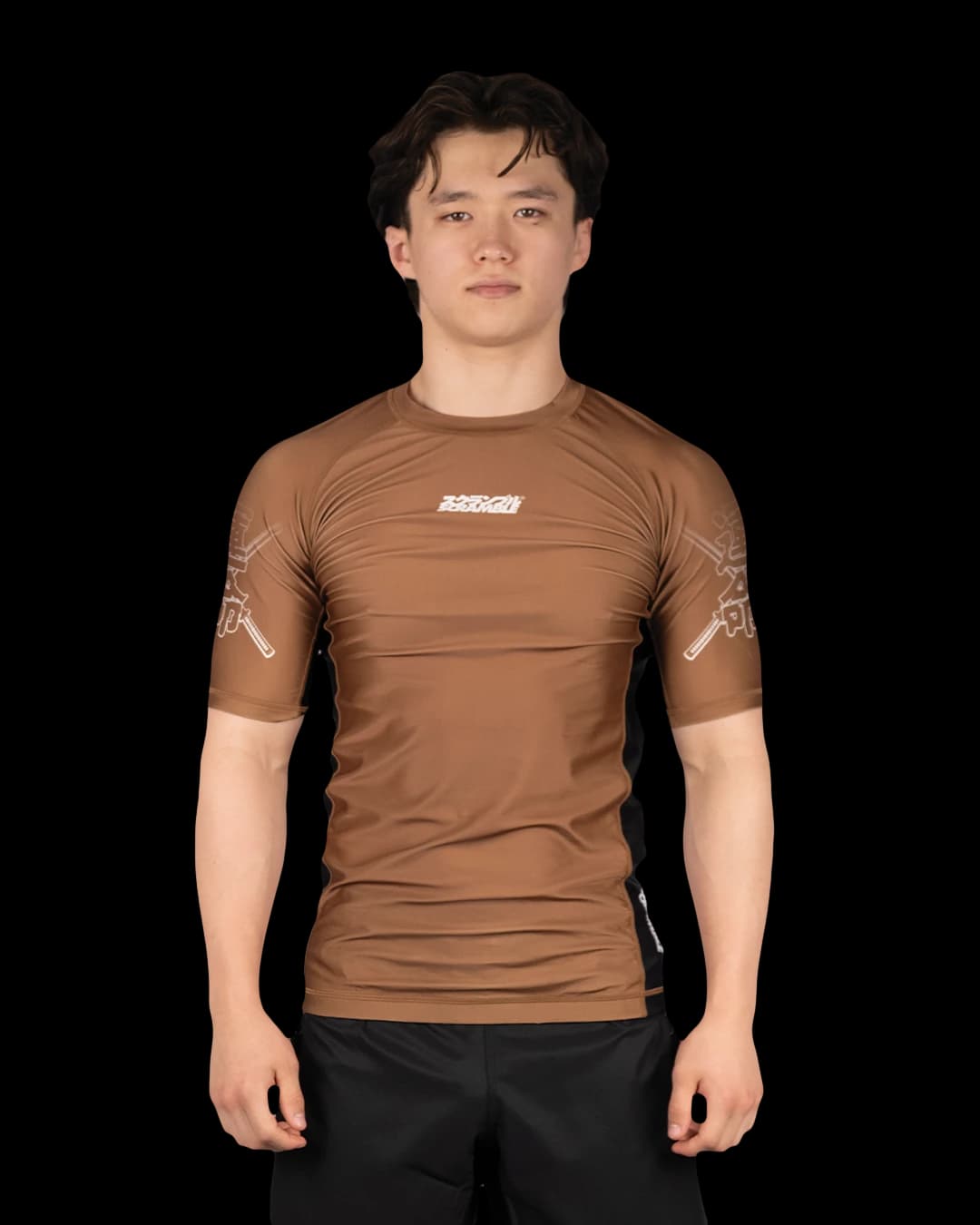 Fate Tanto Ranked Rashguard – Brown