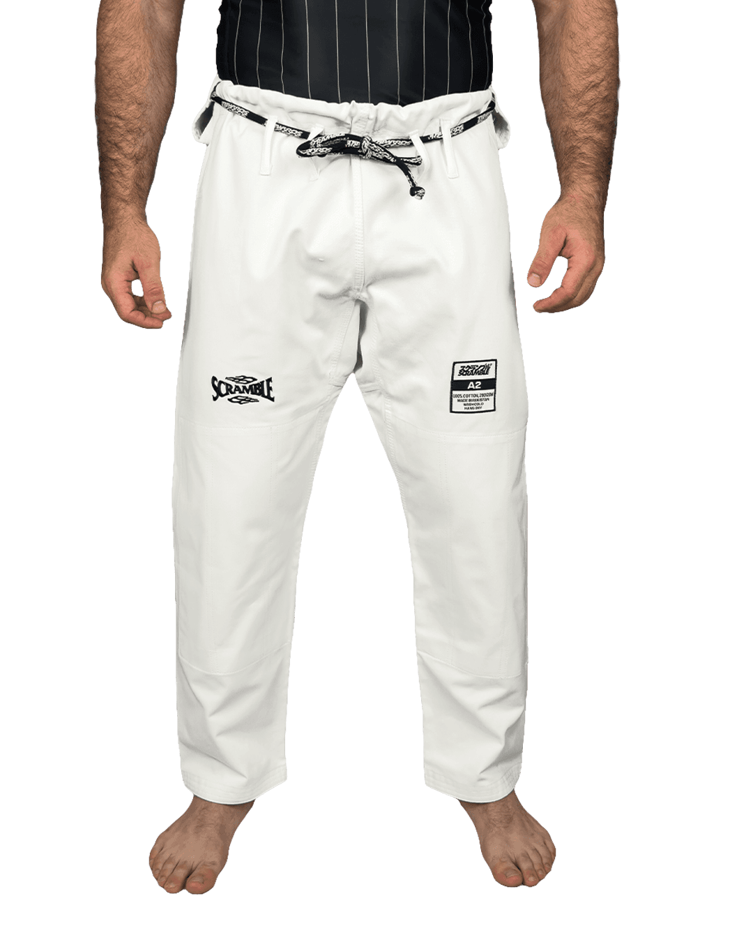 Scramble Gi Pants – White