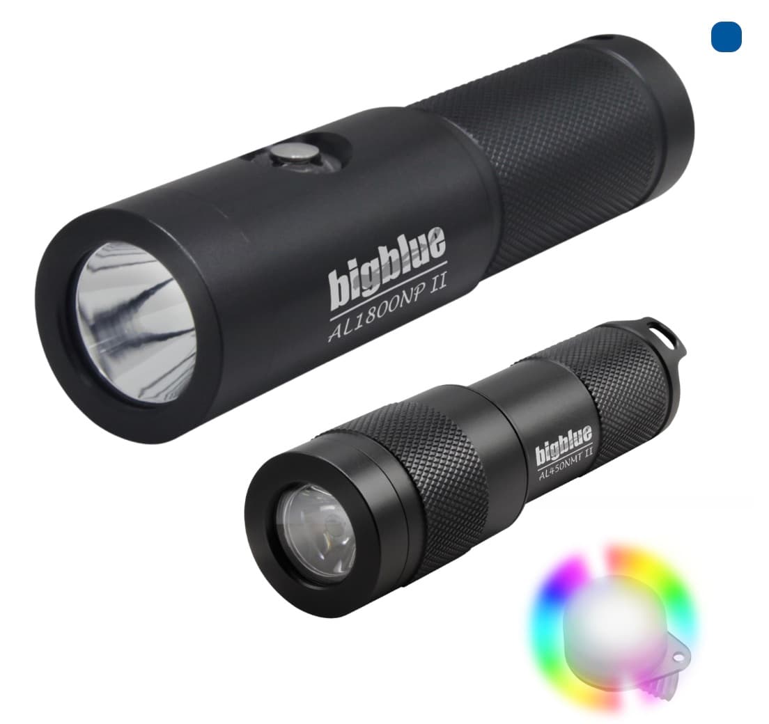 Recreational Diving Light Combo Pack