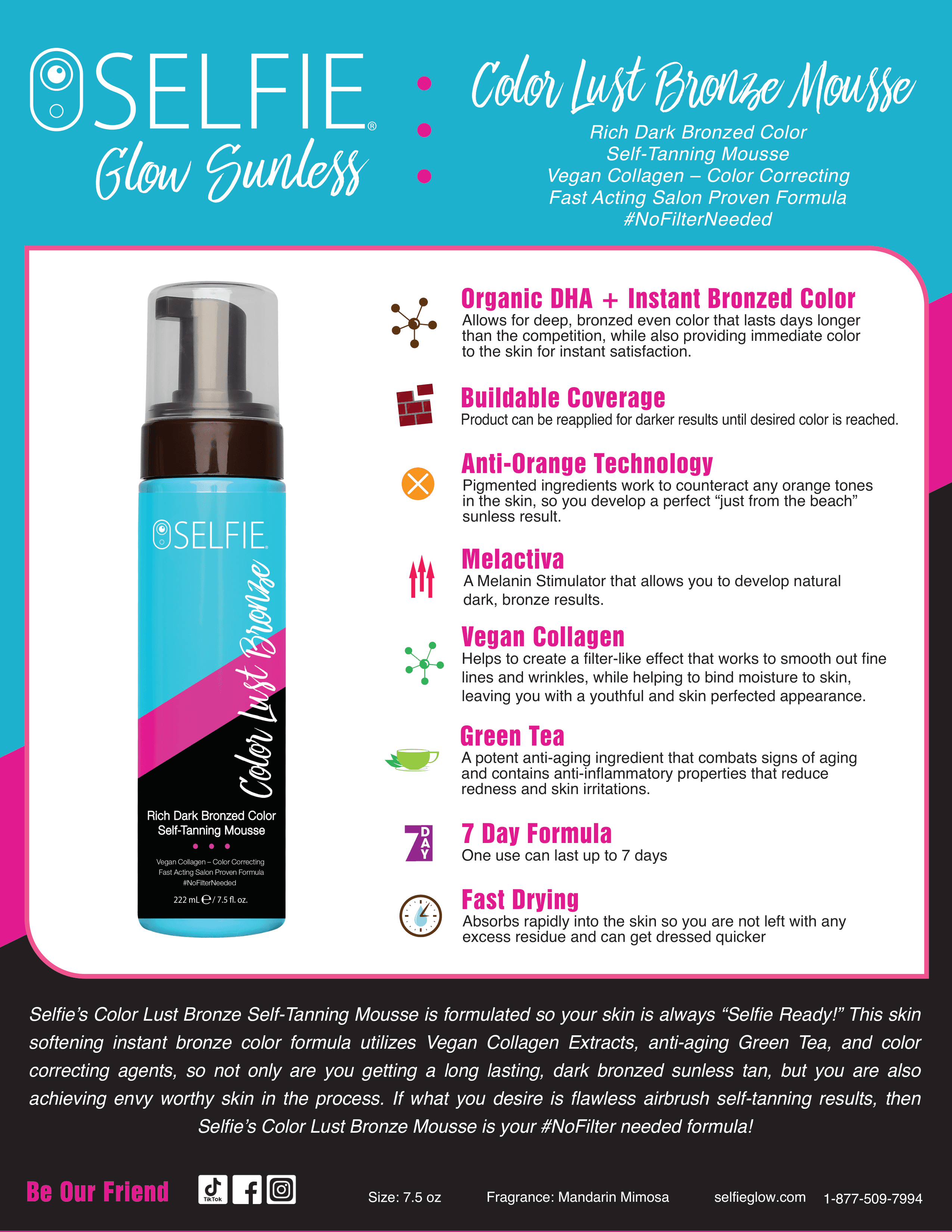 Selfie Color Lust Bronze Mousse - thumbnail 3