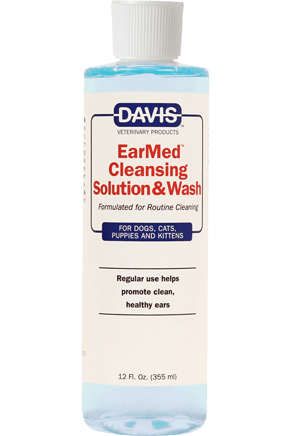 Davis EarMed Cleansing Solution & Wash, 12 oz.