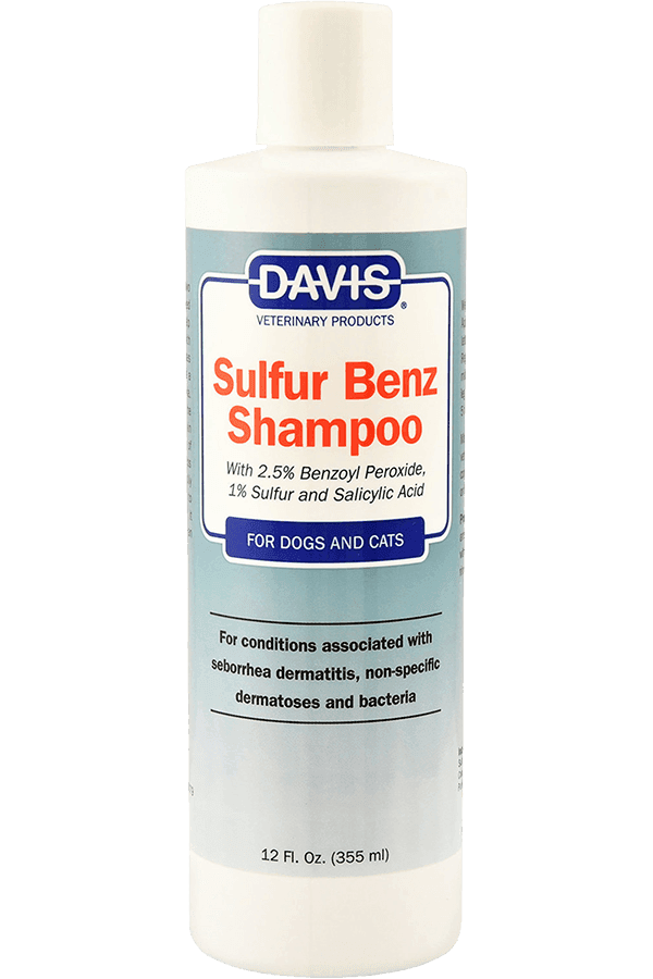 Davis Sulfur Benz Shampoo, 12 oz