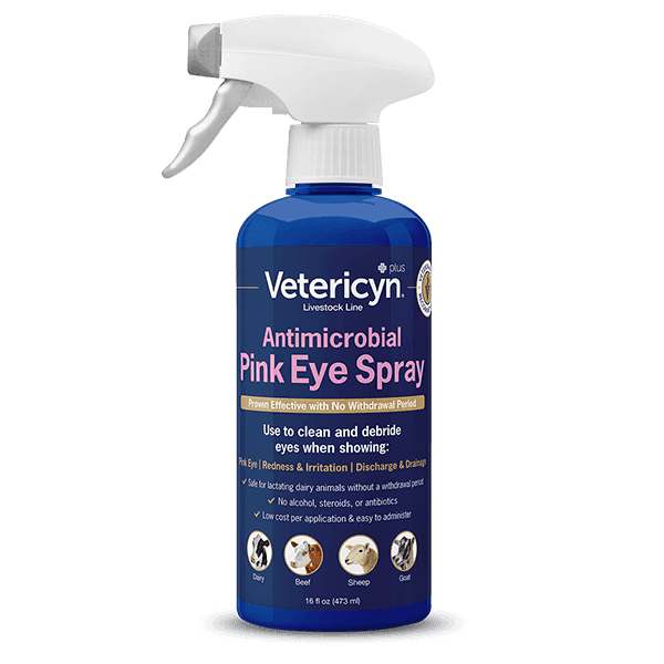Vetericyn Pink Eye Spray, 16 oz.