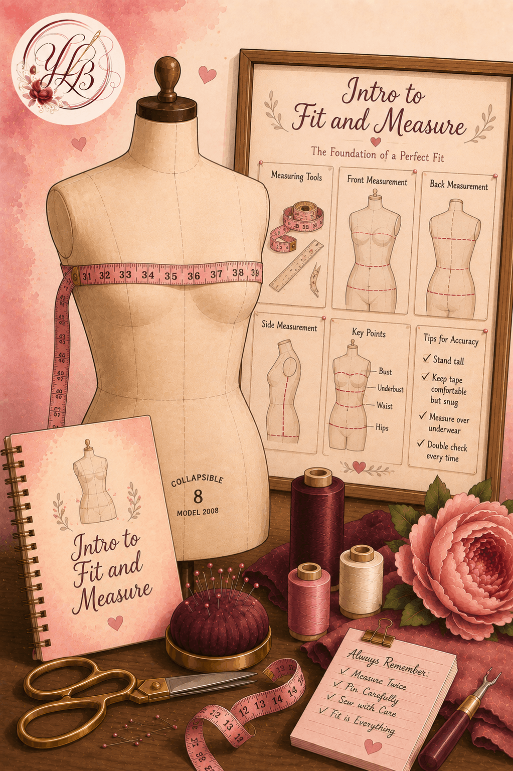 WAUKESHA – Garment Construction #1 – Intro, Fit &amp; Measure Oct 9 2:00 PM – 6:00 PM