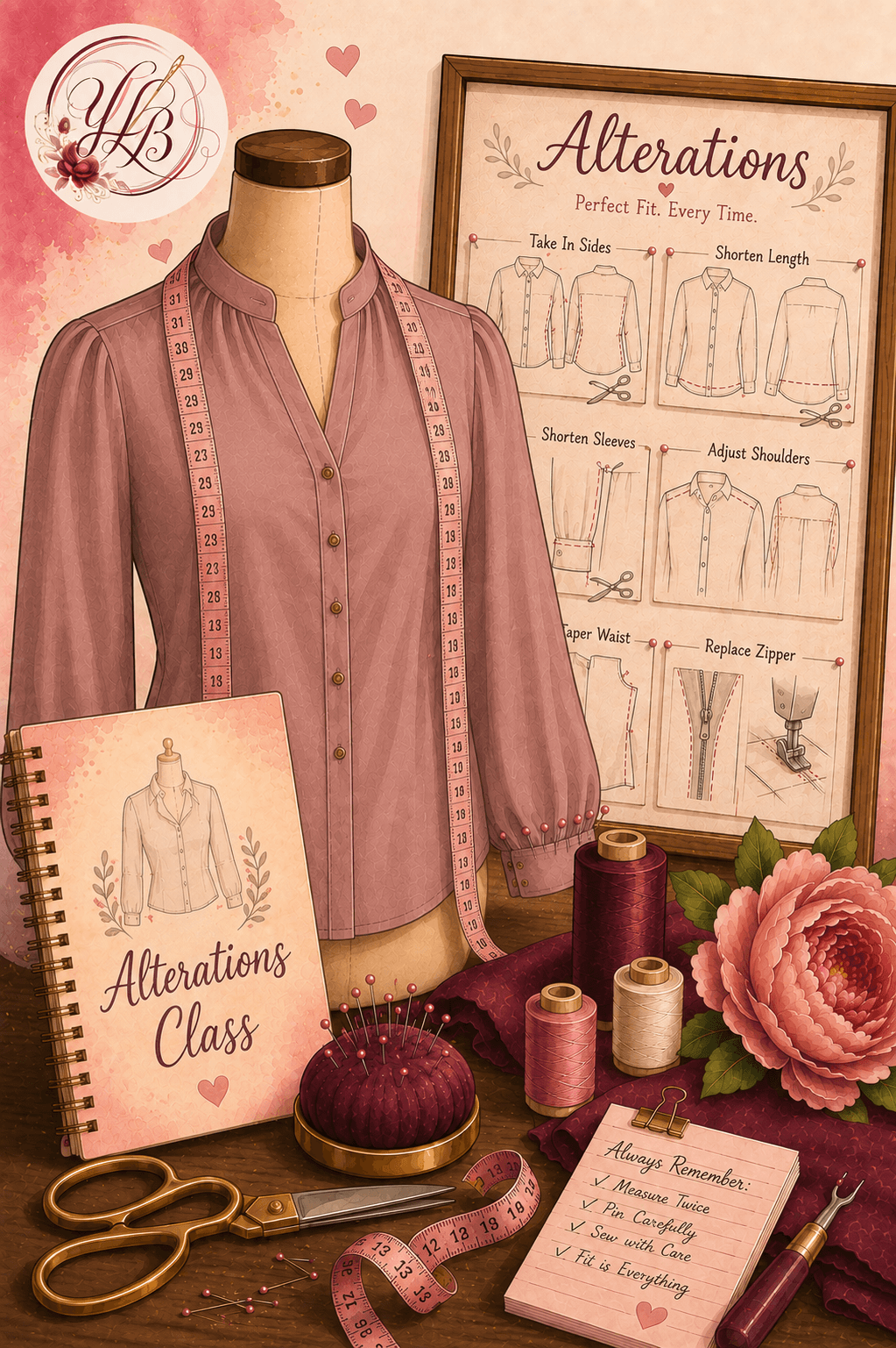 WAUKESHA – Alterations Workshop Jan 8 11:00 AM – 3:00 PM