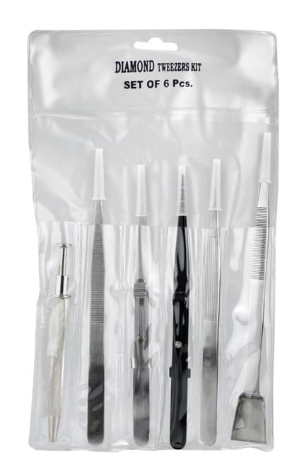 Diamond Point Gemstone Tweezer Set - thumbnail 2