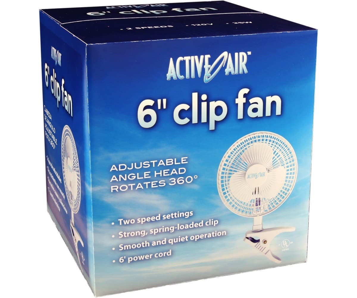 Active Air 6″ Clip Fan, 15W - thumbnail 3