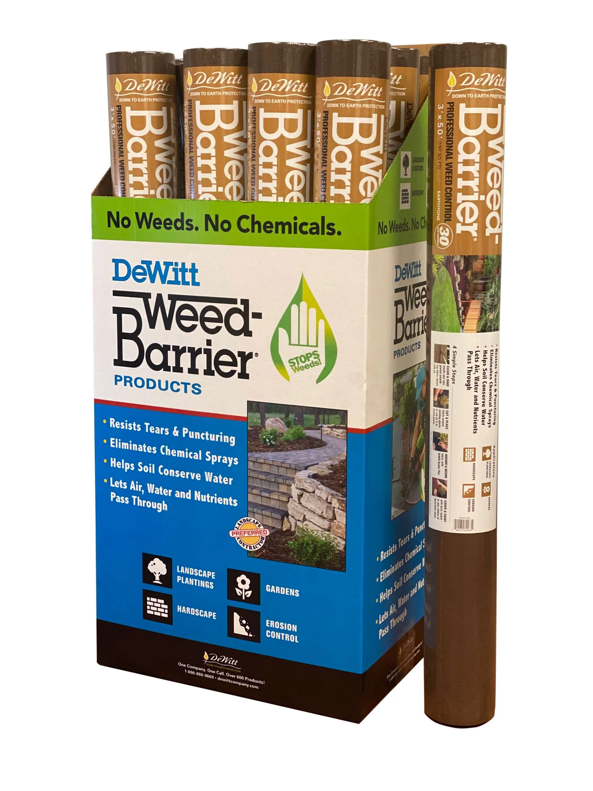 DeWitt Pro 30-Year Weed Barrier – 3oz, In Black &amp; Brown - thumbnail 5