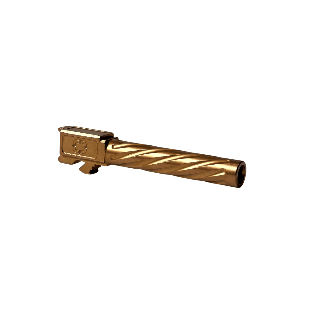 Full-Size Unthreaded Spiral Fluted Bronze Barrel (MR920L/DR920) (Light Blem)