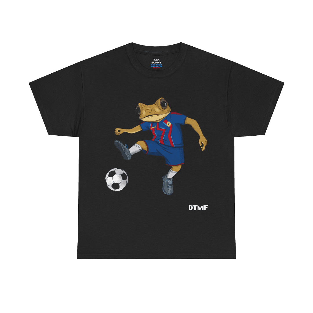 DTMF Tour Merch – World Tour Barcelona Black Futbol Tee