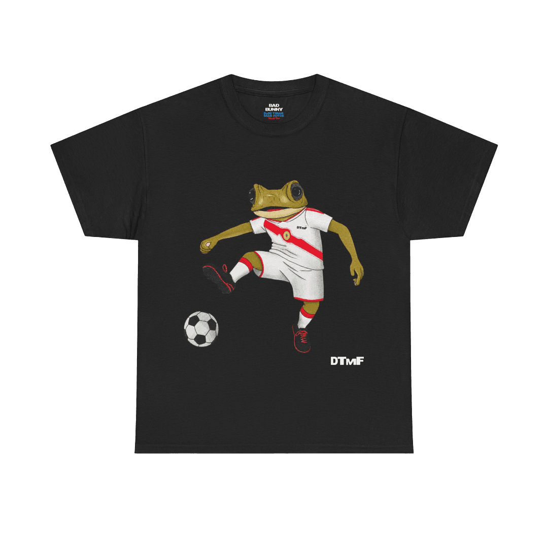 DTMF Tour Merch – World Tour Peru Black Futbol Tee