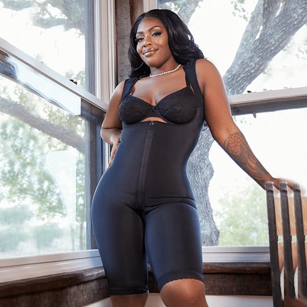 Mia Shape Custom Stage 1 Garment – Black - thumbnail 2