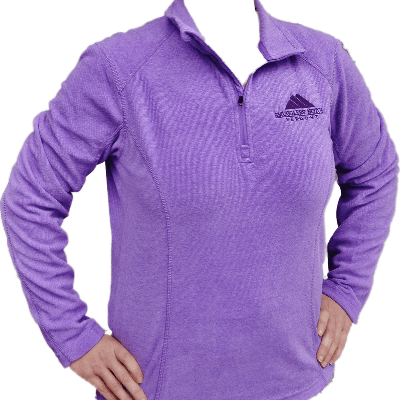 Ladies Casual 1/4 Zip Fleece