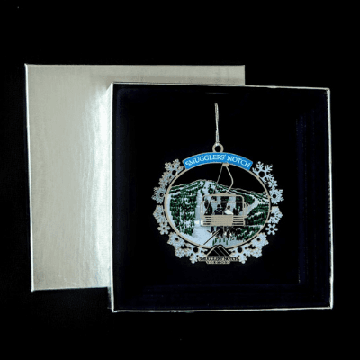 Smugglers’ Notch Chair Lift Ornament