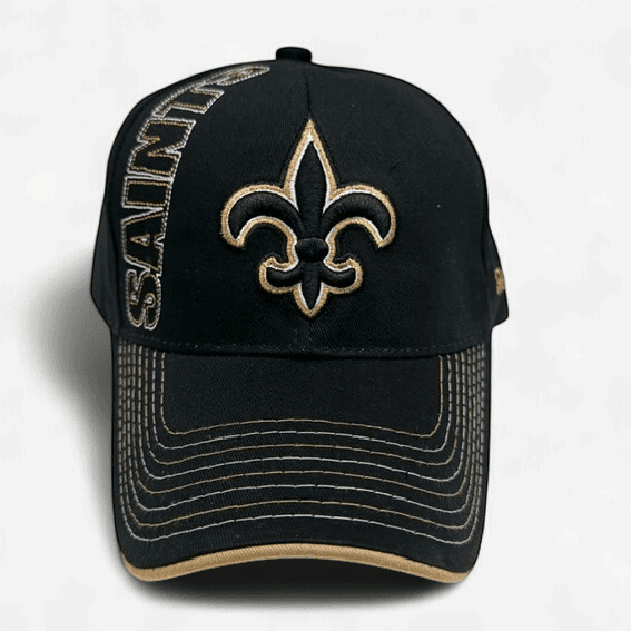 Saints NFL Yardage Hat