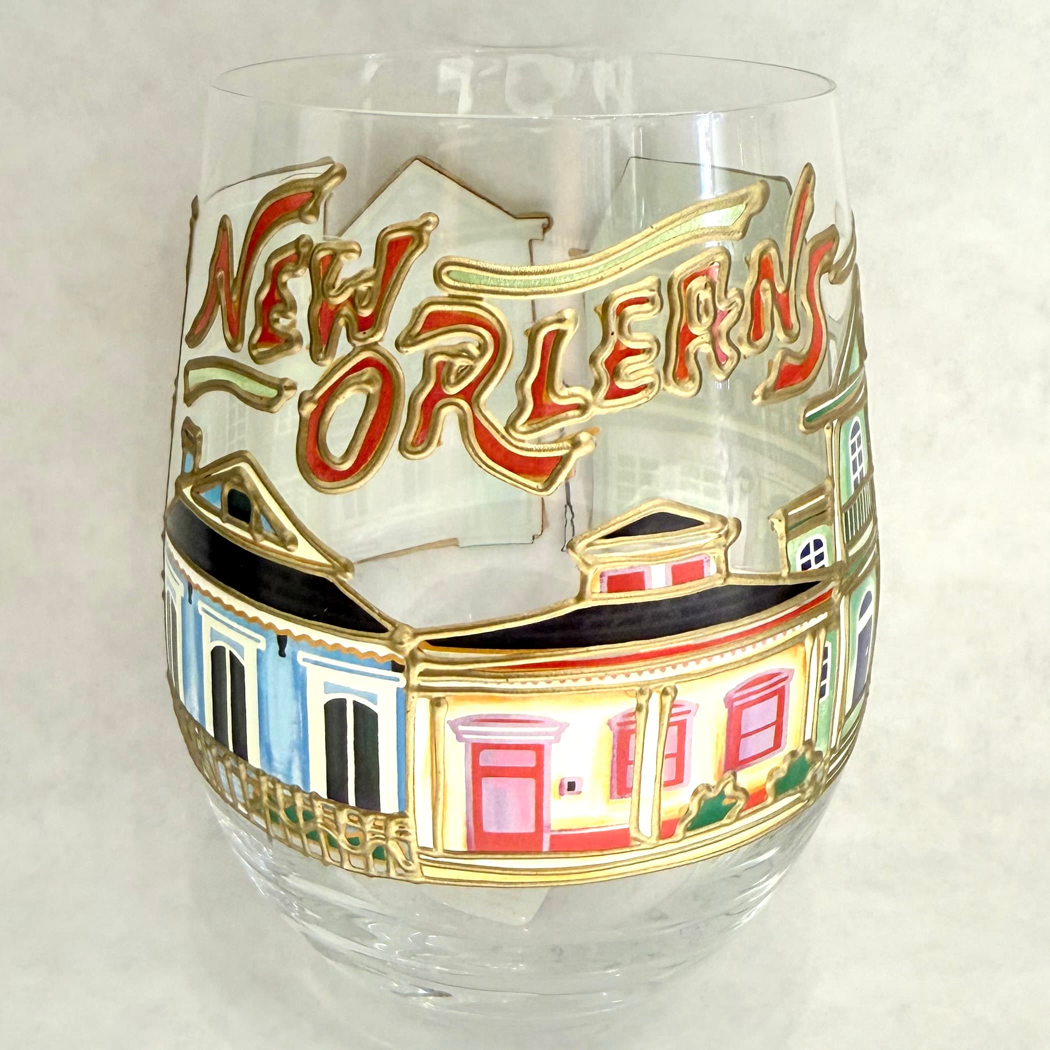Row House Wine Glass