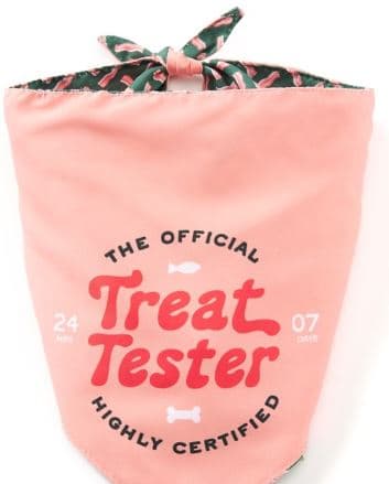 Treat Tester Bacon Bandana