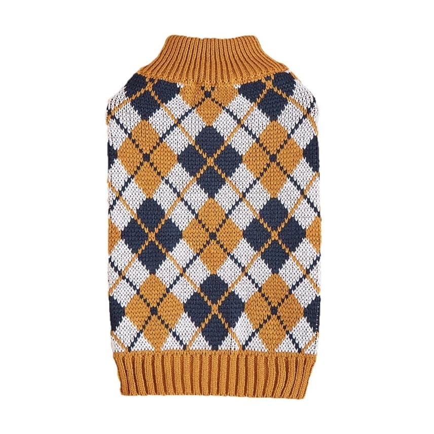 Fall Argyle Sweater