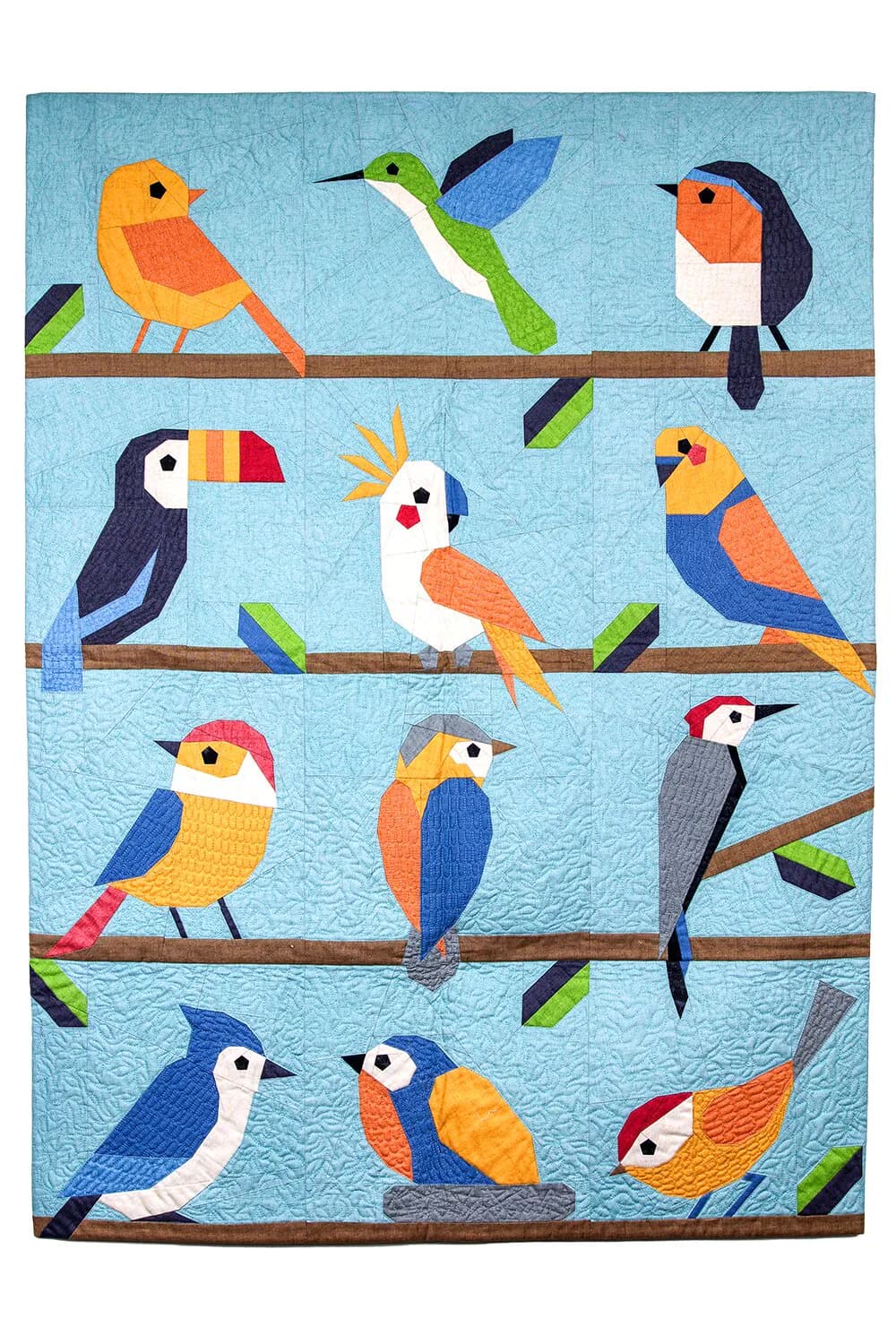 Bird Watcher Block of the Month Patterns (FPP)