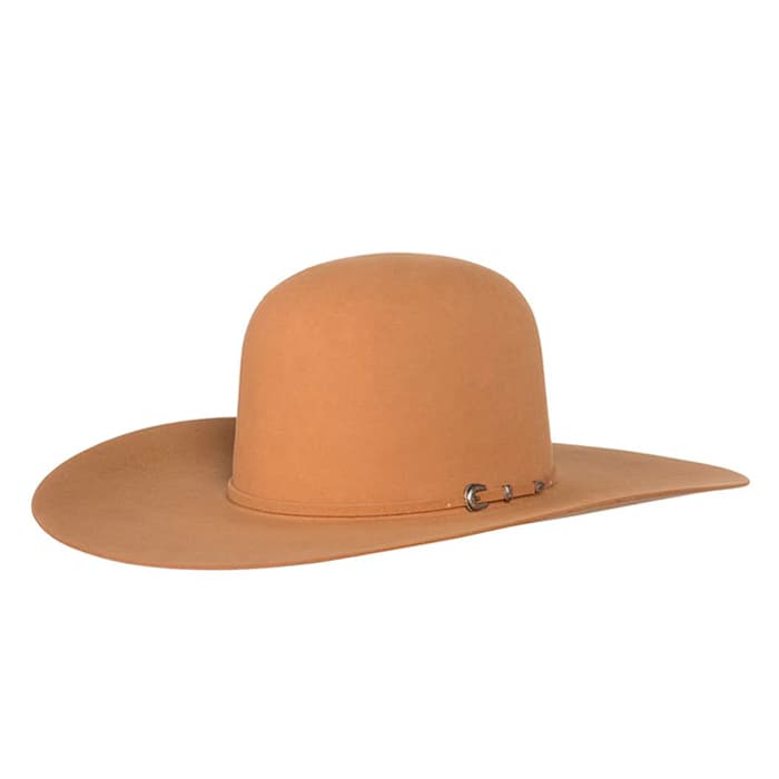 4 1/2 Brim 7X Rodeo King Camel