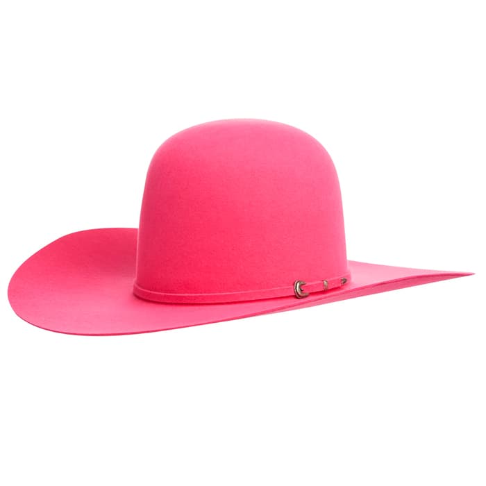 4 1/2 Brim 7X Rodeo King Hot Pink