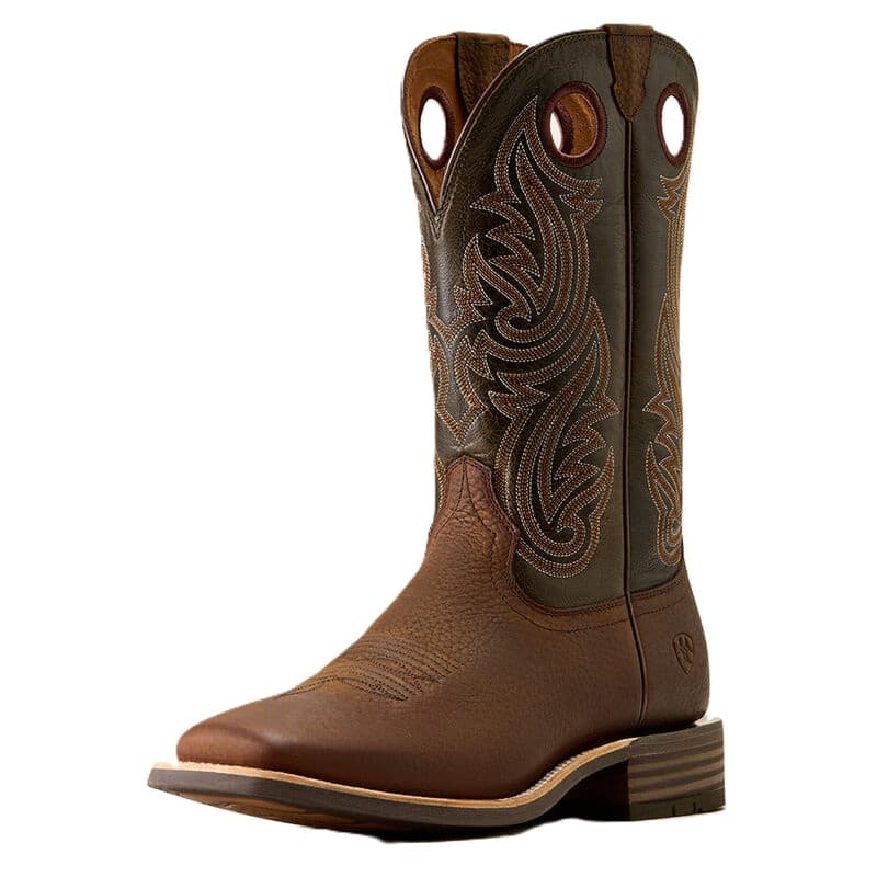 Ariat Men’s Highland Tough Stock Oily Brown Rowdy Boot