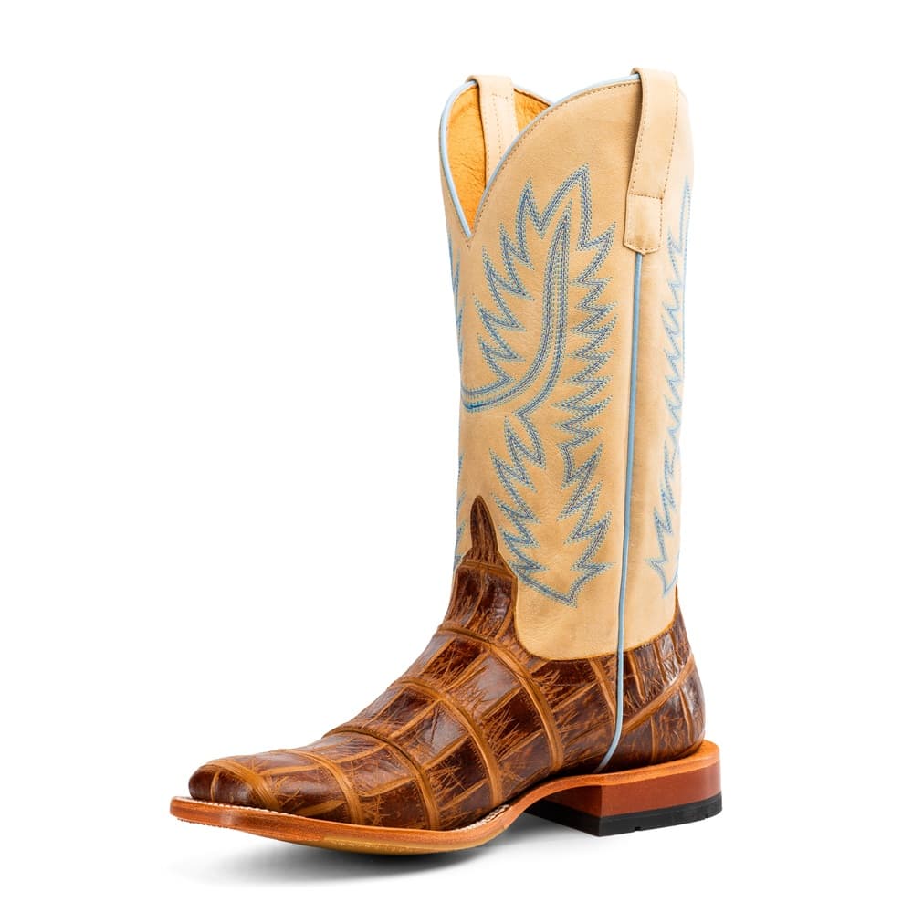 Horse Power Men’s Saddle Alligator Print Boot HP1895