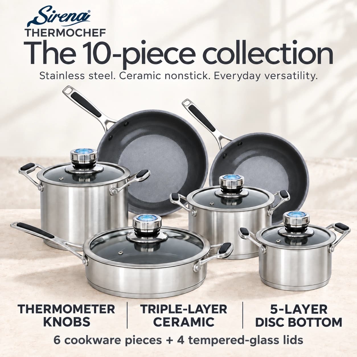 Sirena ThermoChef Cookware Set - thumbnail 2