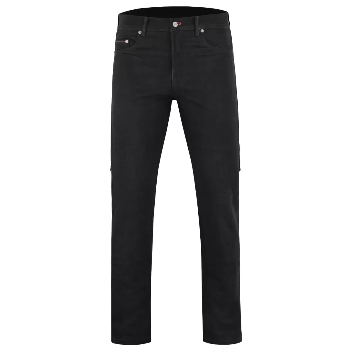 Iron Stone Black Motorcycle Denim Jeans