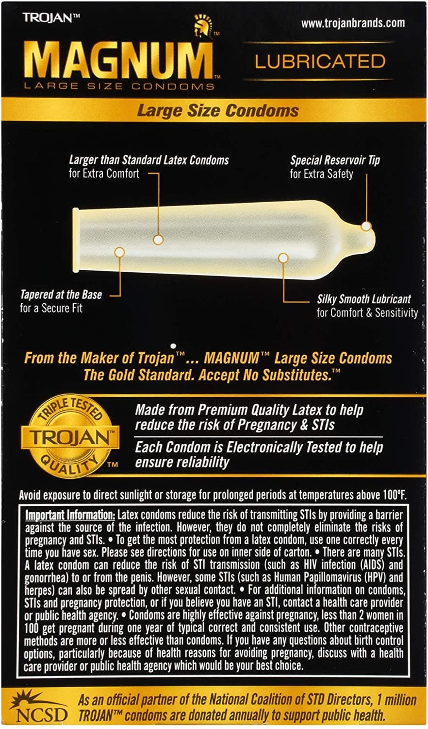 Trojan Magnum Condoms - thumbnail 4
