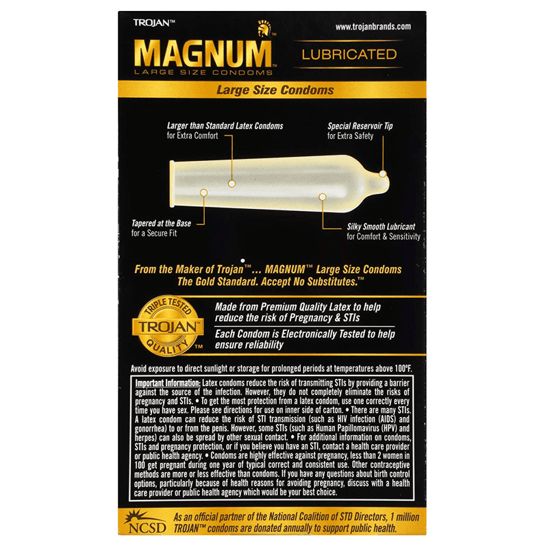 Trojan Magnum Condoms - thumbnail 2