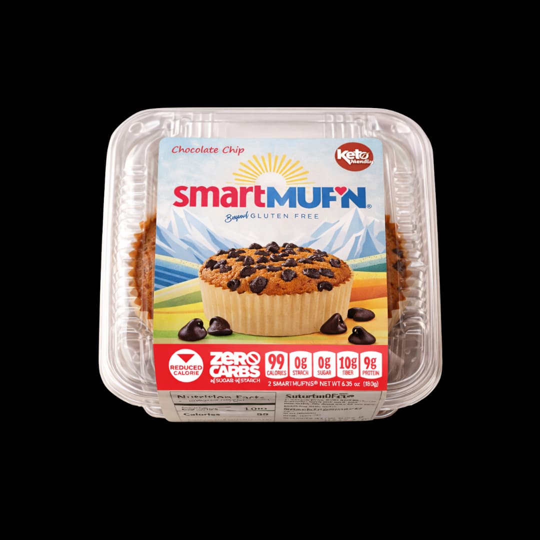SmartMuf’n Chocolate Chip | 2-pack