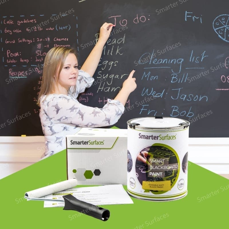 Black Chalkboard Paint For Walls – 65 sq ft