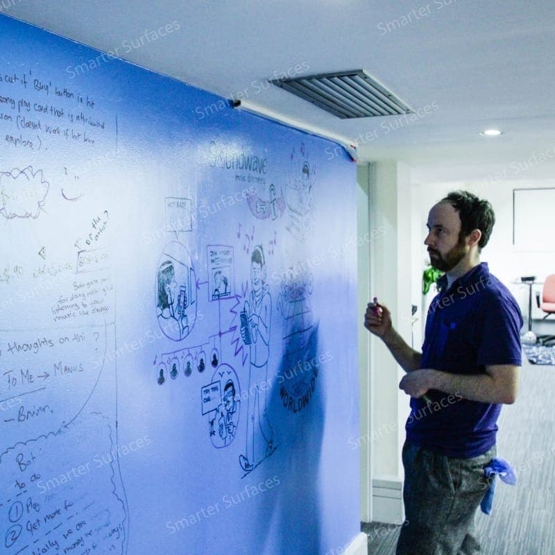 Clear Whiteboard Paint – Transparent Dry Erase Paint - thumbnail 5