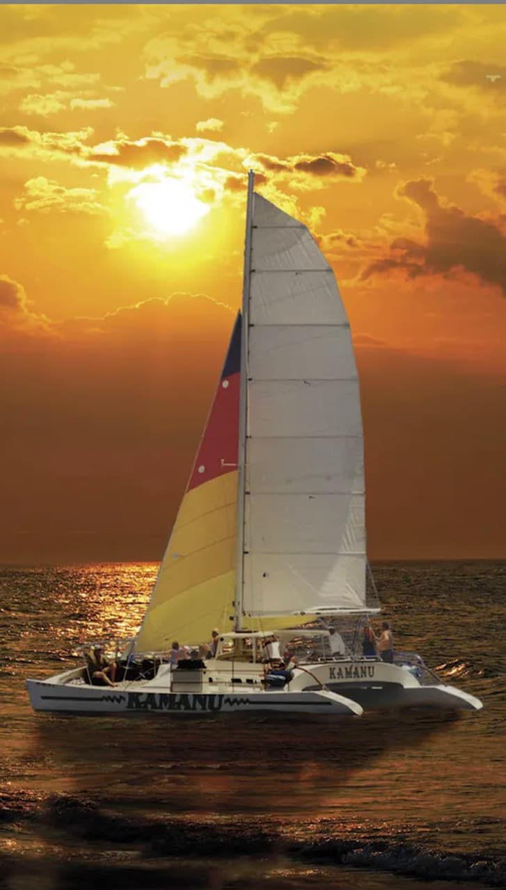 Kamanu Sunset Sail Kona