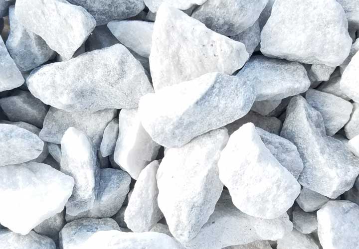Snow White Marble Chips 1/2 Cubic Foot Bags (includes delivery)