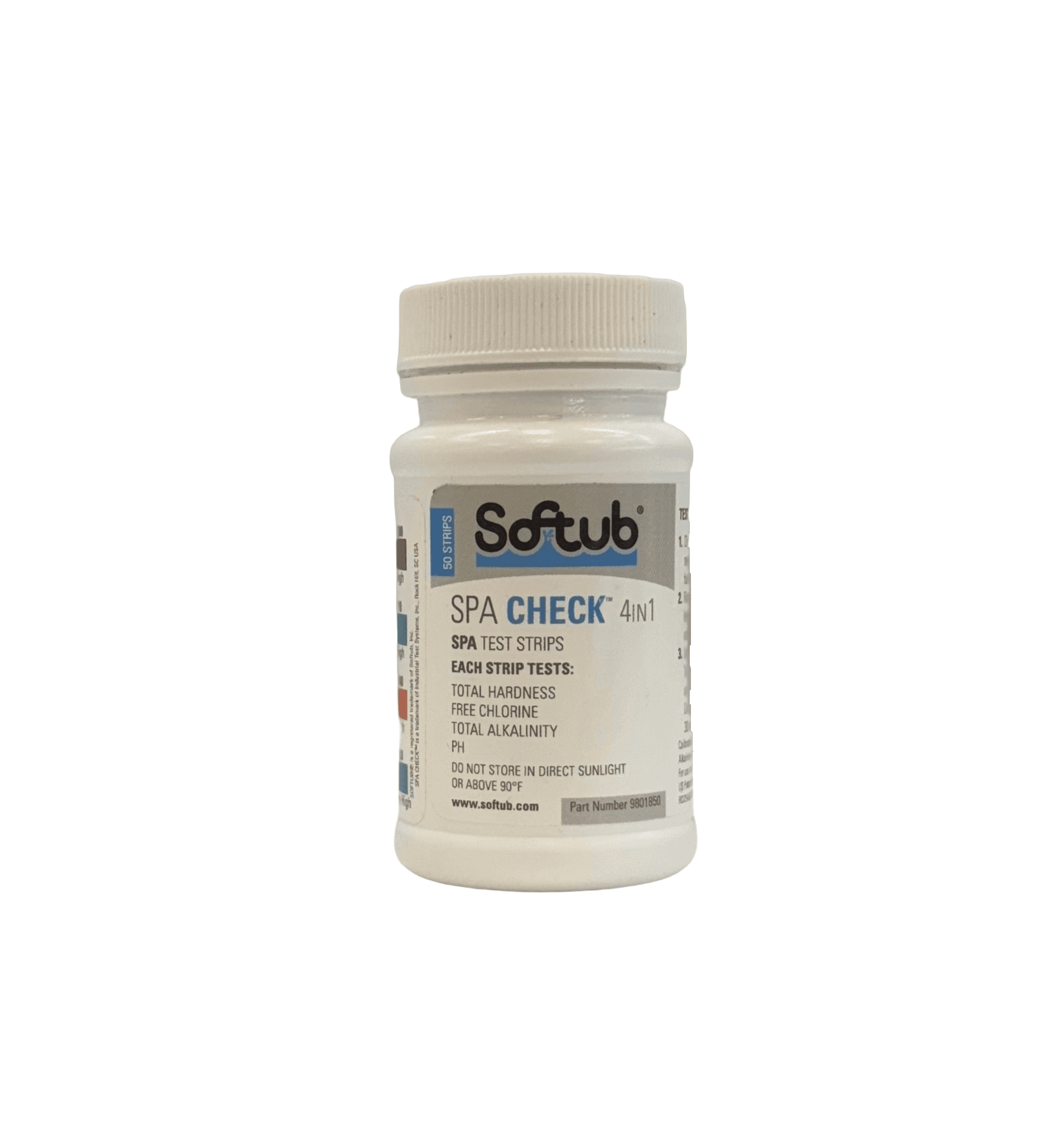 Spa Check 4 in 1 Test Strips