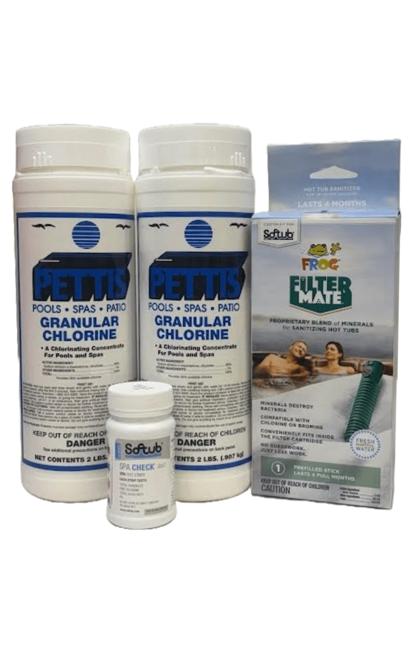 SOFTUB 4 Month Granular Chlorine Subscription