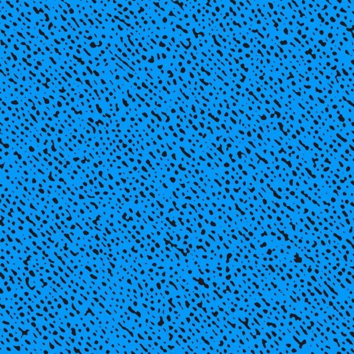 Stipple Texture Blue Black Print