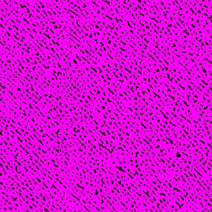 Stipple Texture Pink Black Print