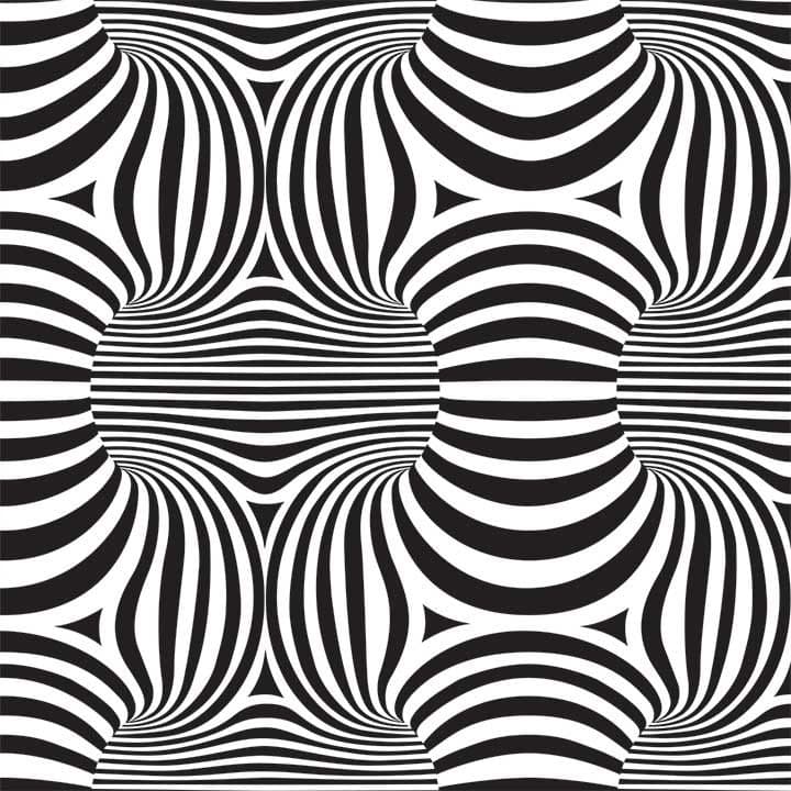Geometric Black Hole Print