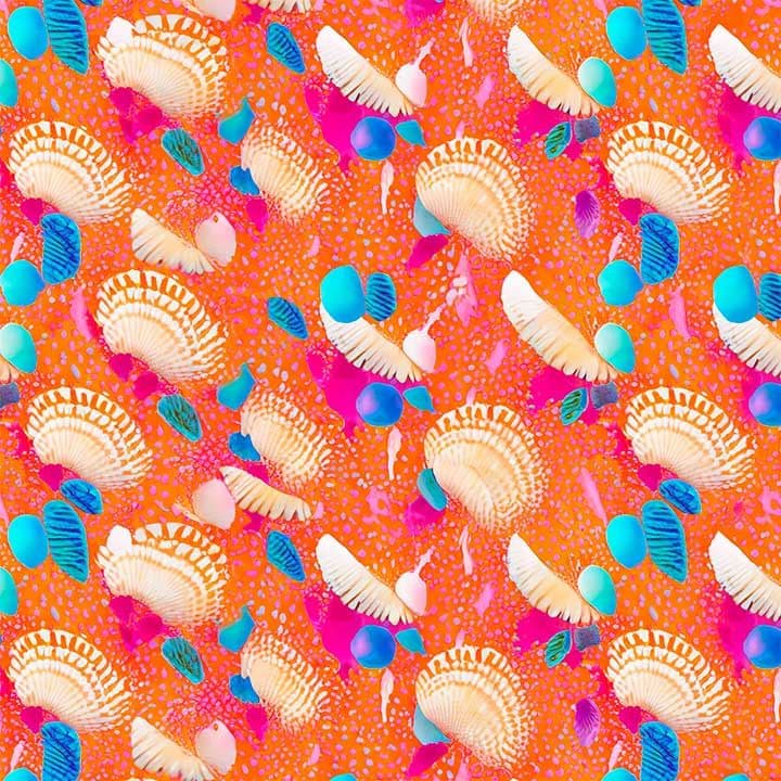 Swash Shells Print