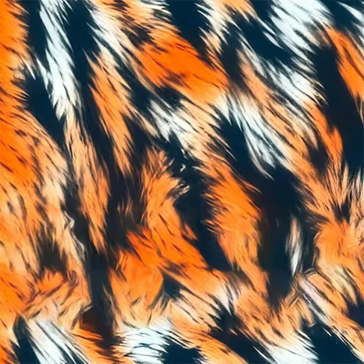 Tiger Fur Print