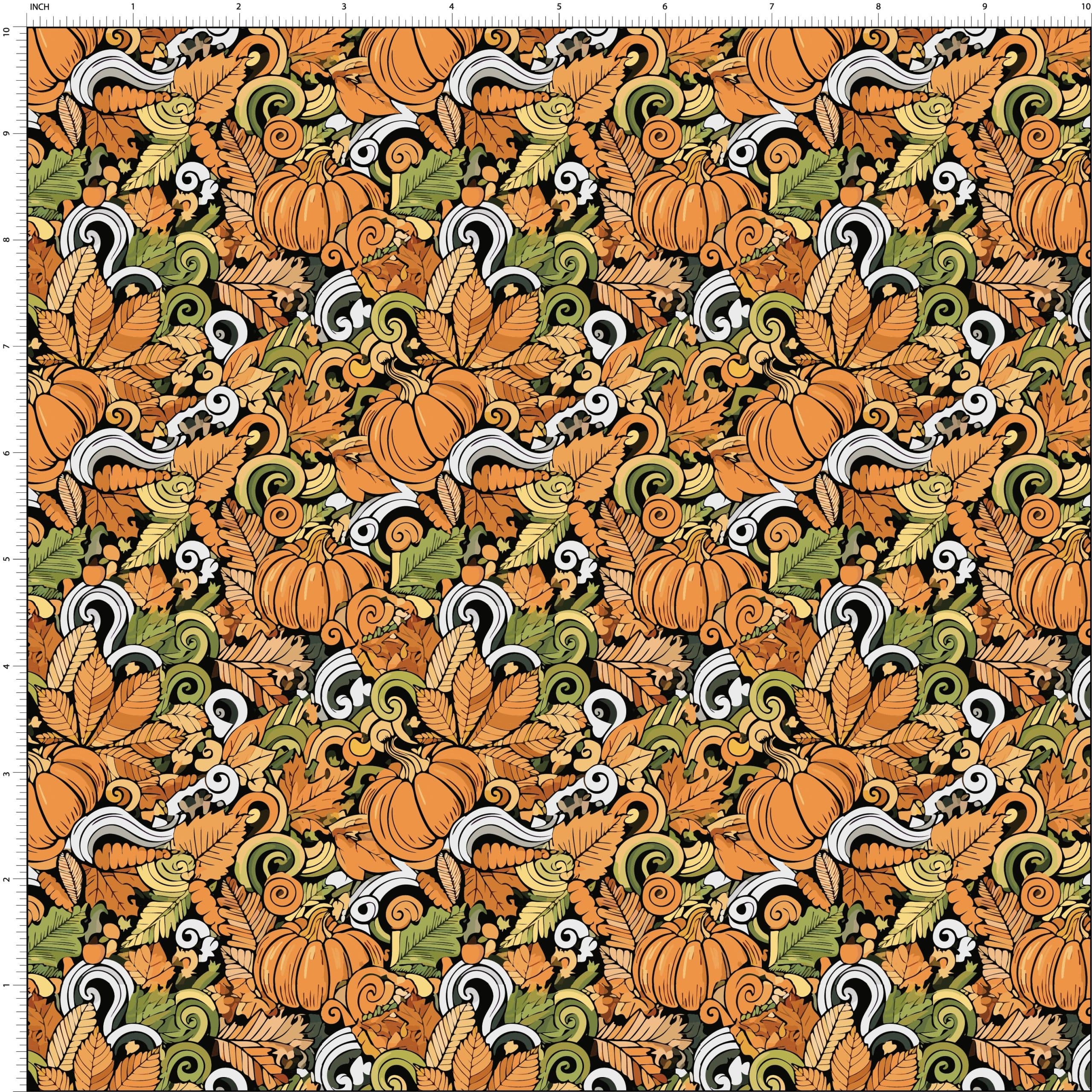Nouveau Pumpkins Print