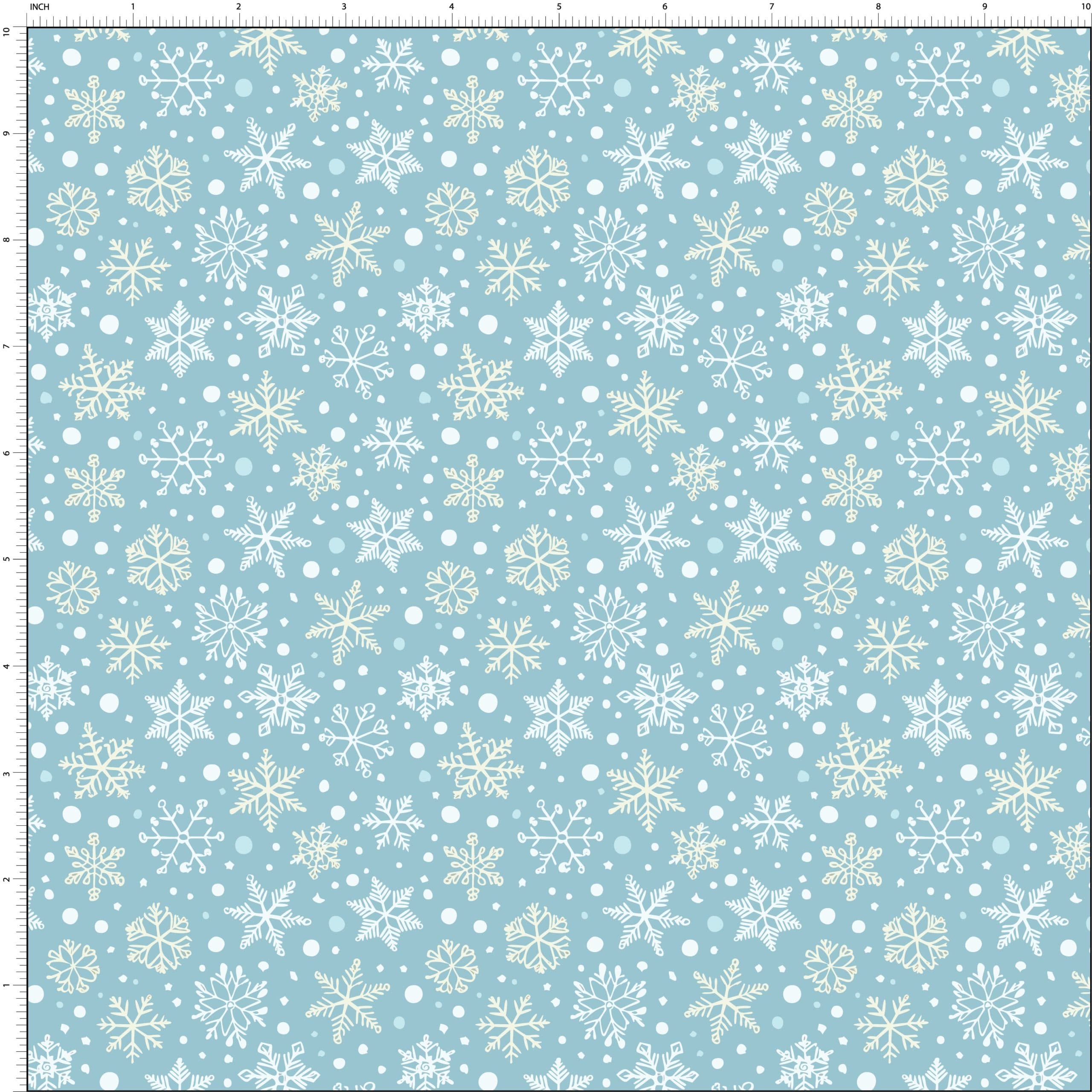 Winter Flakes Print