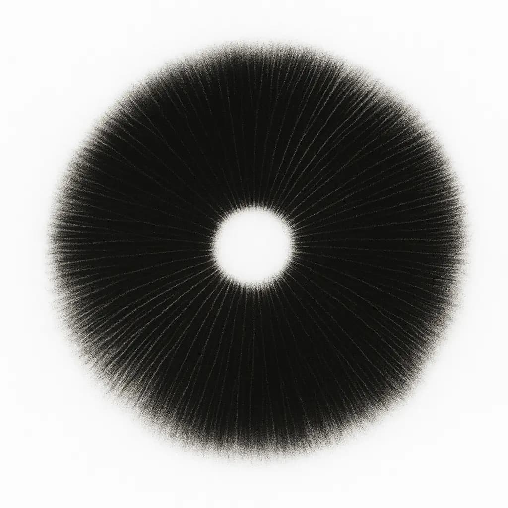 Golden Teacher Mushroom Spore Print