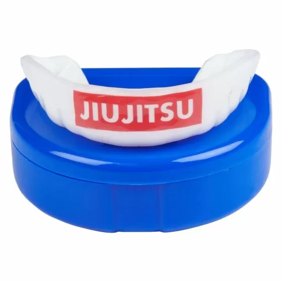 Jiu Jitsu Red and White Mouthguard