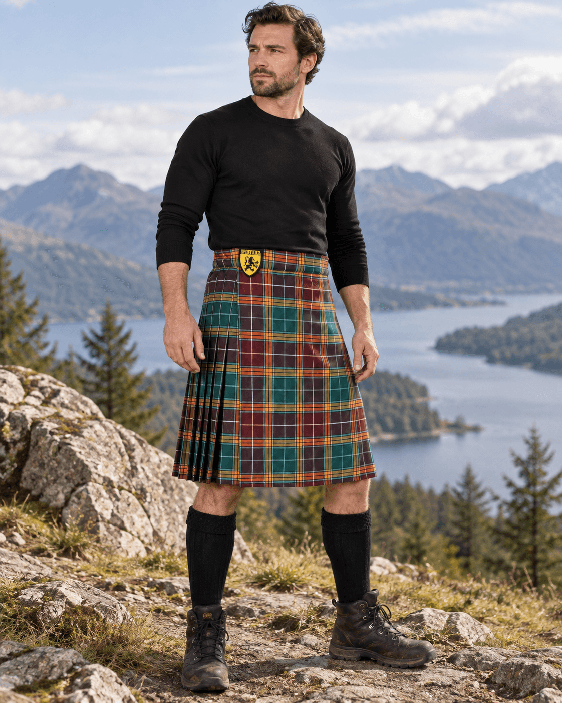 Buchanan Ancient Hiking Kilt - thumbnail 4